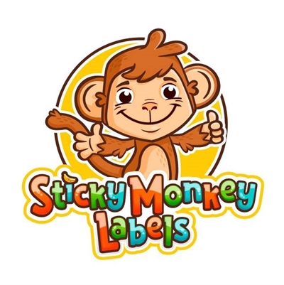 Sticky Monkey Labels